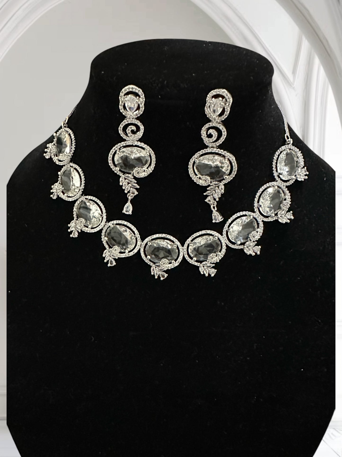 Premium American Diamond Neckset