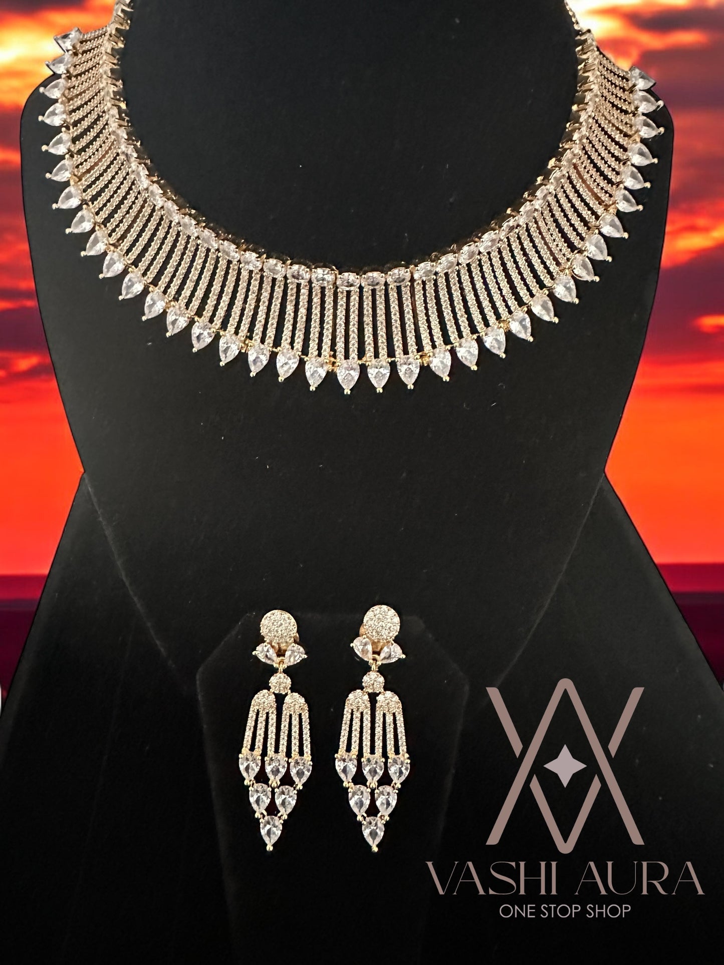 Stunning CZ Choker