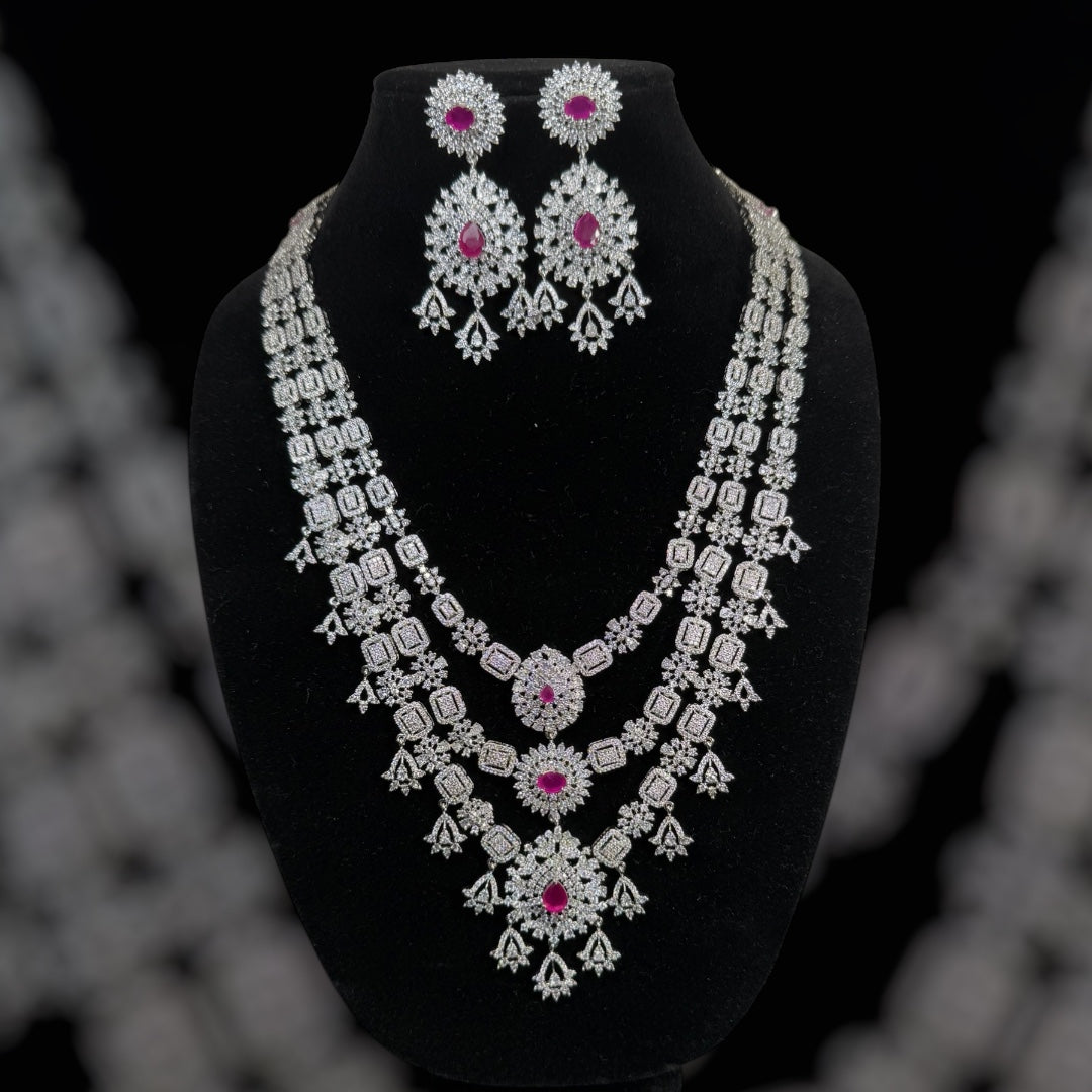 Long Chain with Earrings