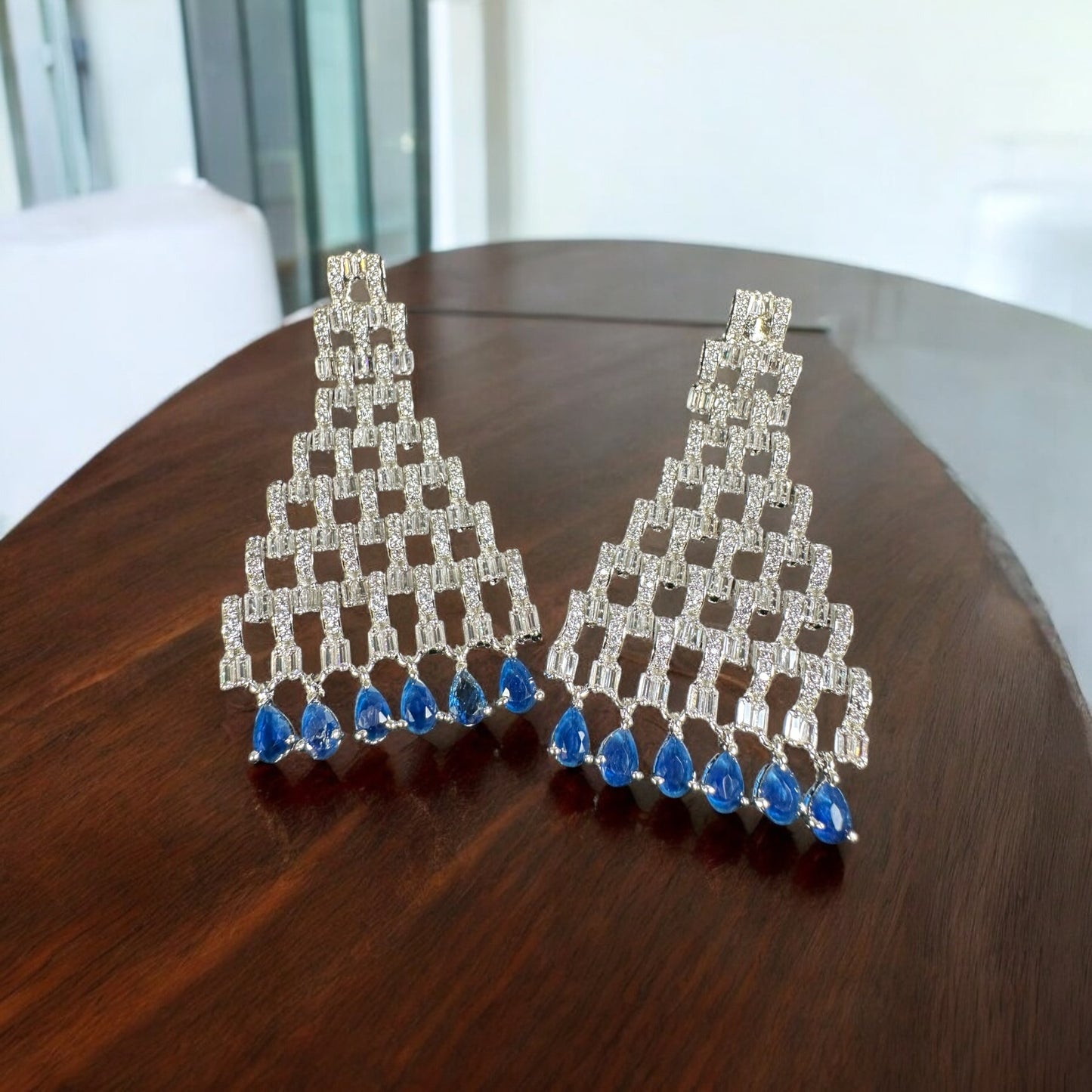 Dazzling CZ earrings
