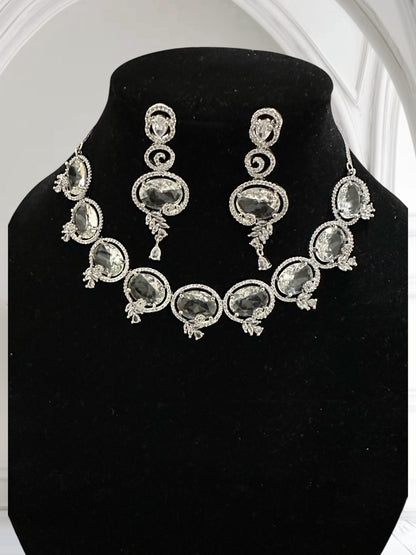 Premium American Diamond Neckset