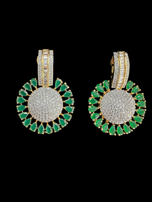 Artificial Diamond CZ Earrings
