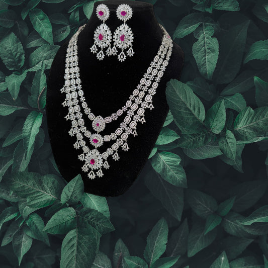 Long Chain with Earrings