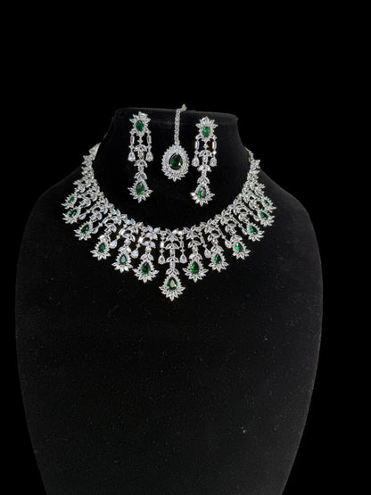 Necklace with Earrings and Tikki