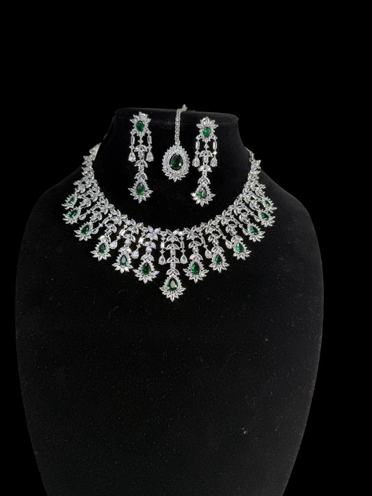 Necklace with Earrings and Tikki