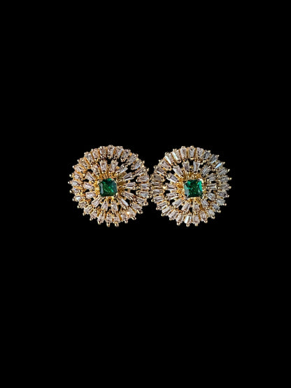 Handcrafted American Diamond Earrings