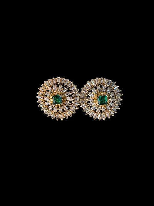 Handcrafted American Diamond Earrings